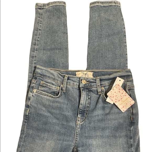 Free people womens we the free ocean blue jeans new with tag size 26 pant - Picture 1 of 8